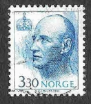 Stamps : Europe : Norway :  1007 - Harald V Rey de Noruega