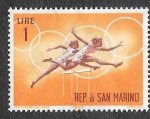 Stamps San Marino -  572 - Deporte