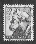 Stamps Italy -  826 - Escultura de Miguel Ángel