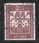 Stamps Germany -  209 - Milenario del nacimiento de San Bernard y San Godehard