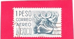 Stamps Mexico -  PUEBLA-Danza de la Media Luna