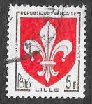 Stamps France -  902 - Escudo de Lillie