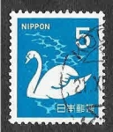Stamps Japan -  1068 - Cisne Mudo