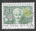Sellos de Europa - Checoslovaquia -  2053 - Ivan Krasko