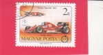 Stamps Hungary -  Ferrari 1985