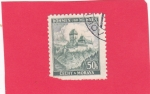 Stamps Germany -  castillo Protectorado de Bohemia y Moravia
