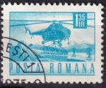 Sellos de Europa - Rumania -  helicóptero