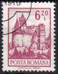 Stamps Romania -  castillo Bran