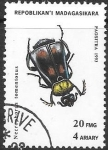 Stamps Madagascar -  insectos