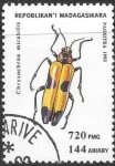 Stamps : Africa : Madagascar :  insectos