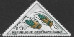 Stamps : Africa : Central_African_Republic :  insectos