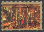Stamps United Arab Emirates -  72-676 - La Vida de Jesús (UMM-AL-QIWAIN)