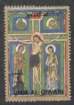 Stamps United Arab Emirates -  72-679 - La Vida de Jesús (UMM-AL-QIWAIN)