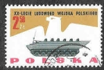 Sellos de Europa - Polonia -  1172 - XX Aniversario del Ejercito Popular de Polonia