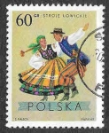 Stamps Poland -  1686 - Trajes Regionales