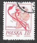 Sellos de Europa - Polonia -  2019 - Rosa
