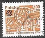 Stamps Poland -  2346 - Antiguas Minas de Sal de Roca de Wieliczka