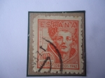 Stamps Spain -  Ed:955-San Juan de la Cruz (1542/91)-(Juan Yépez Álvarez)-IV Centenario de su Nacimiento (1542-1942)