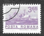 Sellos de Europa - Rumania -  2466 - Arrastrero Mures