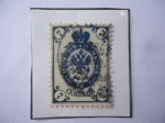 Stamps Russia -  Escudo de Armas con Corona del Departamento Postal del Imperio Ruso.