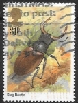 Stamps United Kingdom -  insectos