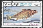 Sellos de Africa - Marruecos -  peces