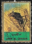 Sellos del Mundo : Asia : Emiratos_rabes_Unidos : Langosta 