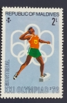 Stamps Maldives -  Deportes