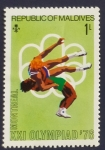 Stamps : Asia : Maldives :  Deportes
