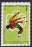 Stamps Maldives -  Deportes