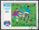 Stamps : Asia : United_Arab_Emirates :  JJ.OO. México 68