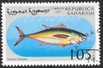 Stamps : Africa : Morocco :  peces