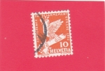 Stamps Switzerland -  Paloma de la paz en una espada rota (Símbolo de la Paz)