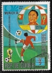 Stamps : Africa : Guinea :  Munich 74 - Eusebio