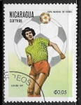 Stamps Nicaragua -  Copa del mundo 1982 España