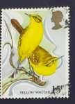 Stamps United Kingdom -  Pajaros