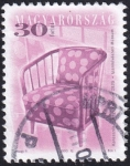 Stamps : Europe : Hungary :  sillón de Karoly Nagy
