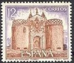 Stamps Spain -  ESPAÑA 1977 2422 Sello Nuevo Serie Turistica Puerta de Bisagra (Toledo)