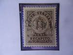Stamps Italy -  Recapito Autorizzato- Entrega Autorizada- Sello de 10 Céntimo Italiano, Año 1930