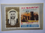 Stamps : Asia : United_Arab_Emirates :  Emirato de Umm Al-Quywayn- Jeque Sheik Hsahmad II bin Rashid Al Mu´alla