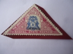 Sellos de Asia - India -  Bhopal - Escudo de Armas Sello de 1´6 Anna Indio, Año 1937.