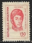 Sellos de America - Argentina -  José Francisco de San Martín (1778-1850)