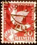 Stamps Switzerland -  Conferencia sobre desarme