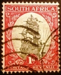 Stamps : Africa : South_Africa :  Barco Van Riebeecks