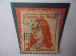 Stamps Brazil -  Marilia de Dirceu (1767-1853)- Libro de Poesias del Poeta: Tomás A.Gonzaga (1744-1810)