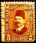 Stamps : Africa : Egypt :  Rey Fuad I