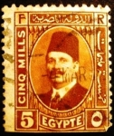 Sellos del Mundo : Africa : Egipto : Rey Fuad I