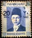 Stamps Egypt -  Rey Farouk