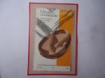 Stamps Mexico -  Creación Popular-Cesto  SCoritaeri-Punta Chueca,Sonora- Colección Museo de Arte Popular.Punta Chueca