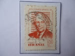 Stamps Brazil -  Visita del Presidente de Estados Unidos de América del Norte 1960-Dwight D.Eisenhower.